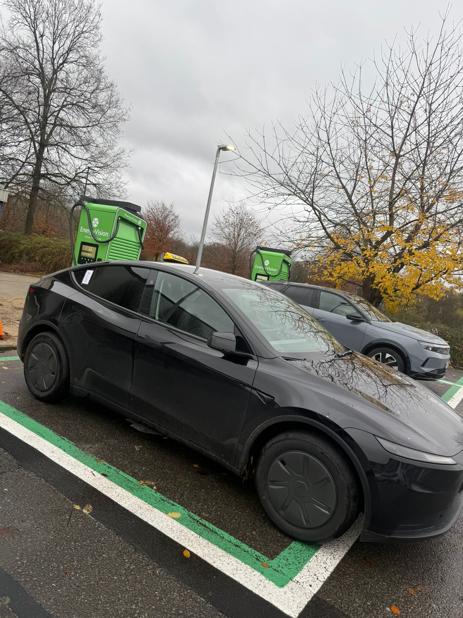 Tesla Model Y Electric Taxi